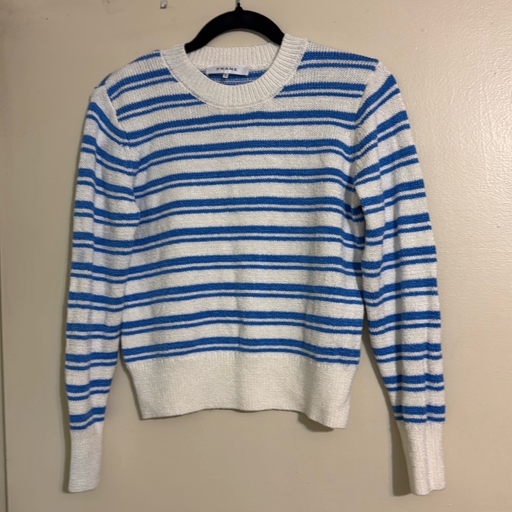 Frame striped sweater